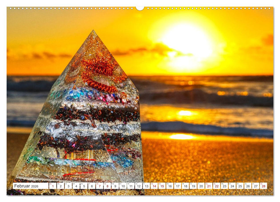 Orgoniten - Lebensenergie und Wohlbefinden (CALVENDO Premium Wandkalender 2026)