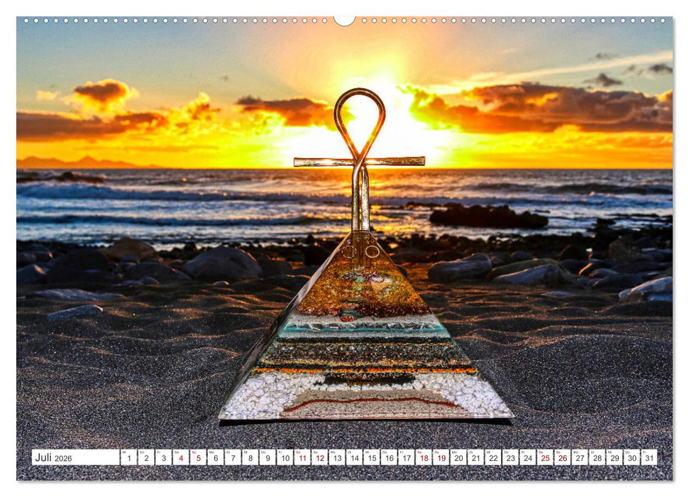 Orgoniten - Lebensenergie und Wohlbefinden (CALVENDO Premium Wandkalender 2026)