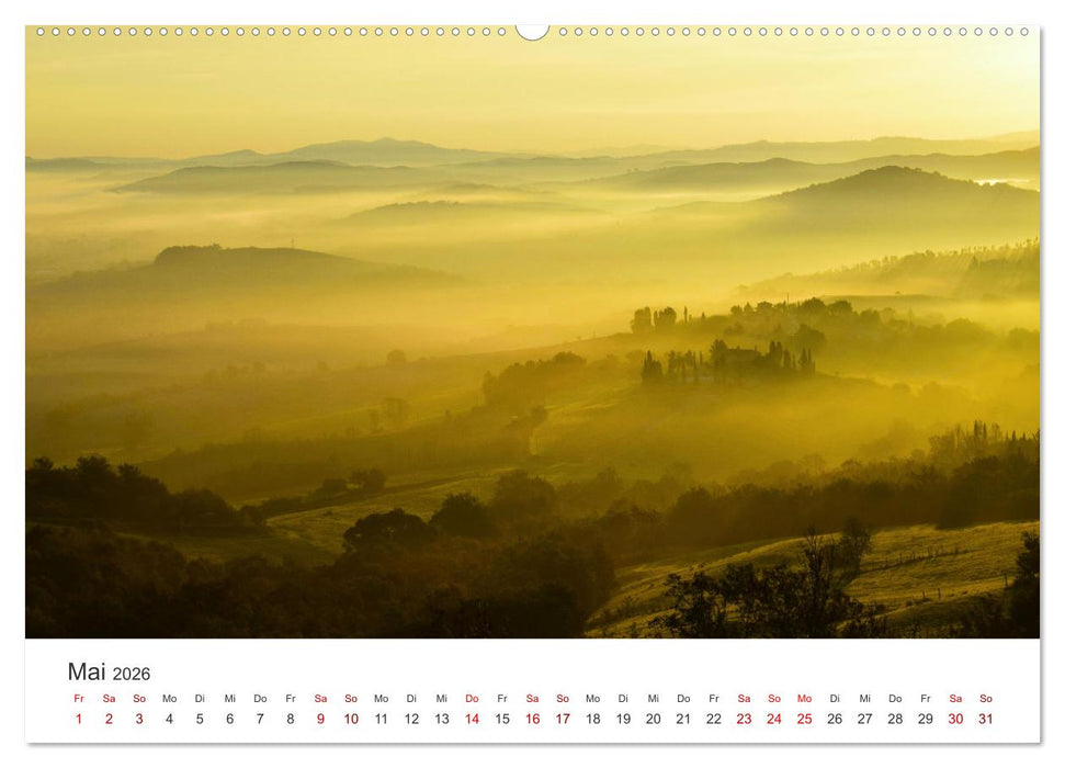 Mystische Nebellandschaften (CALVENDO Premium Wandkalender 2026)