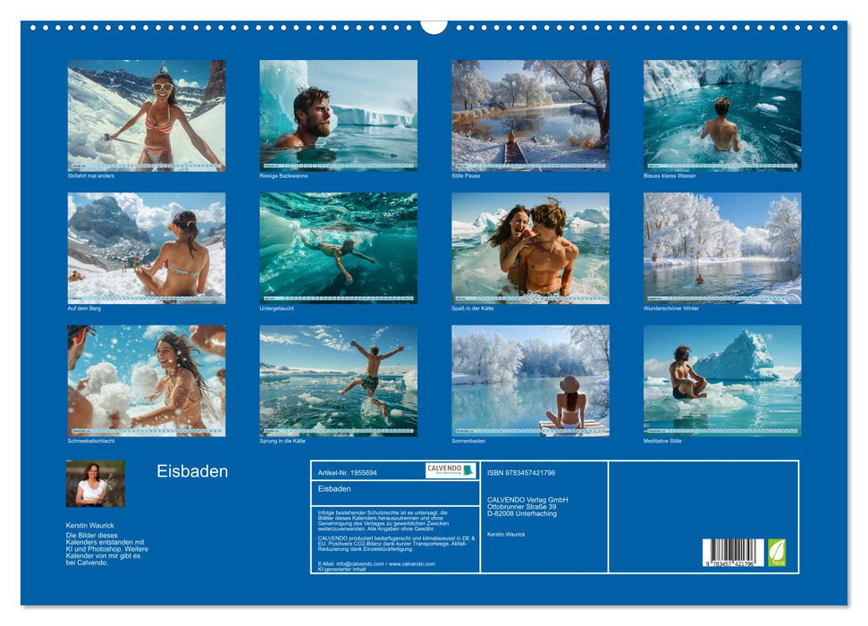 Eisbaden (CALVENDO Wandkalender 2026)