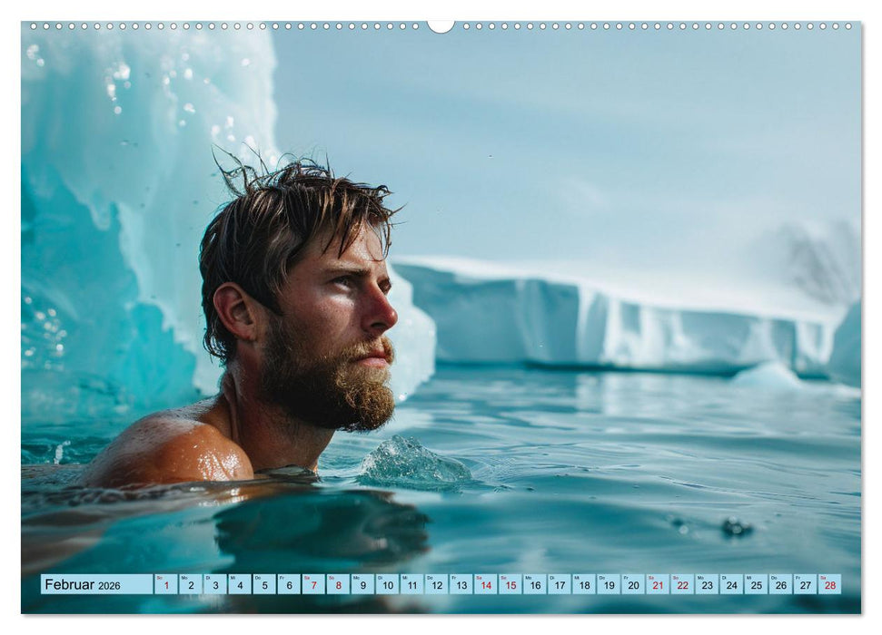Eisbaden (CALVENDO Wandkalender 2026)