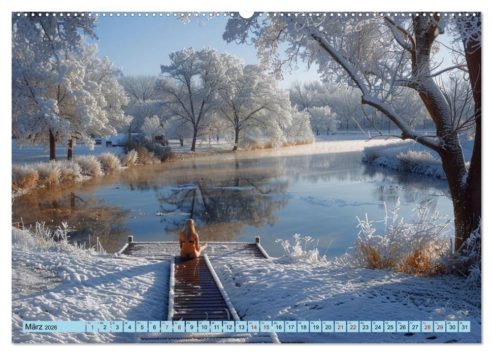 Eisbaden (CALVENDO Wandkalender 2026)