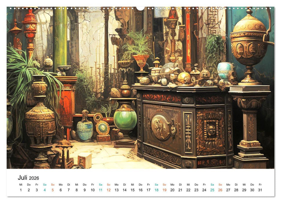 Szenen aus dem Antiken Griechenland (CALVENDO Premium Wandkalender 2026)