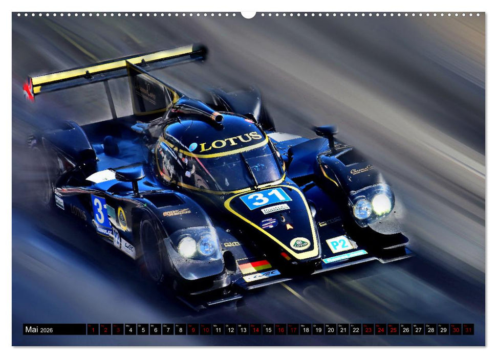 Racing - Vollgas kreativ (CALVENDO Premium Wandkalender 2026)