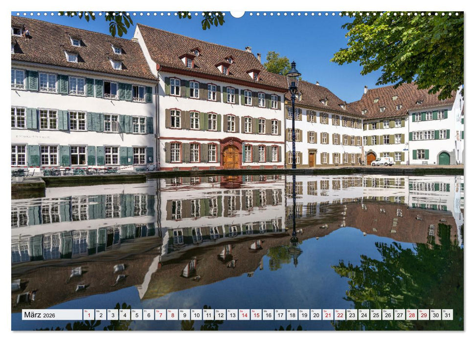 Schweiz - Basel (CALVENDO Premium Wandkalender 2026)