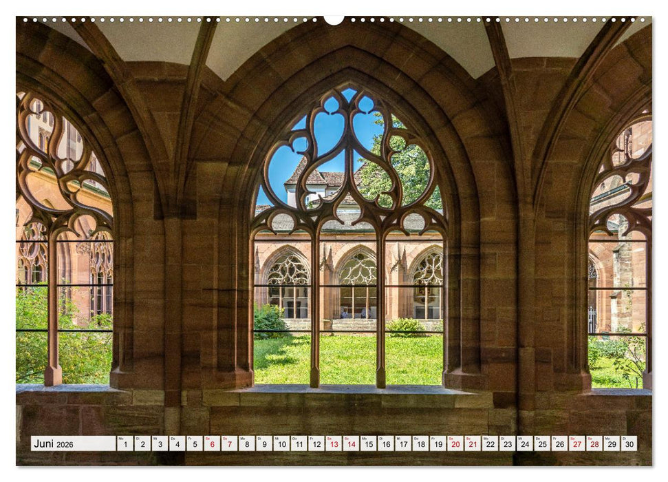 Schweiz - Basel (CALVENDO Premium Wandkalender 2026)