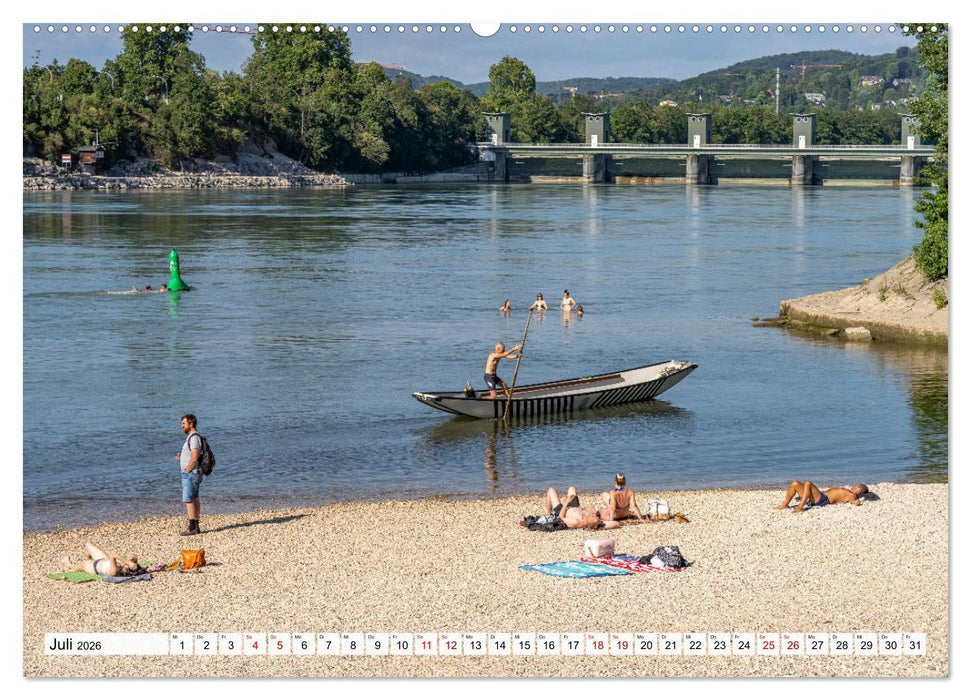 Schweiz - Basel (CALVENDO Premium Wandkalender 2026)