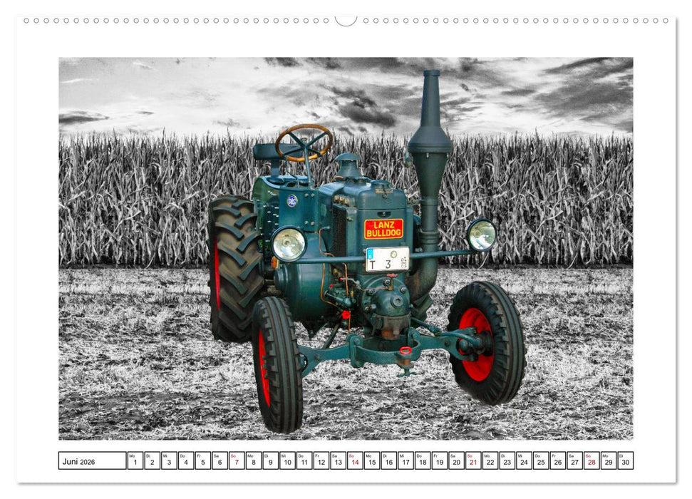 HANOMAG und LANZ Oldtimer Modelle (CALVENDO Premium Wandkalender 2026)