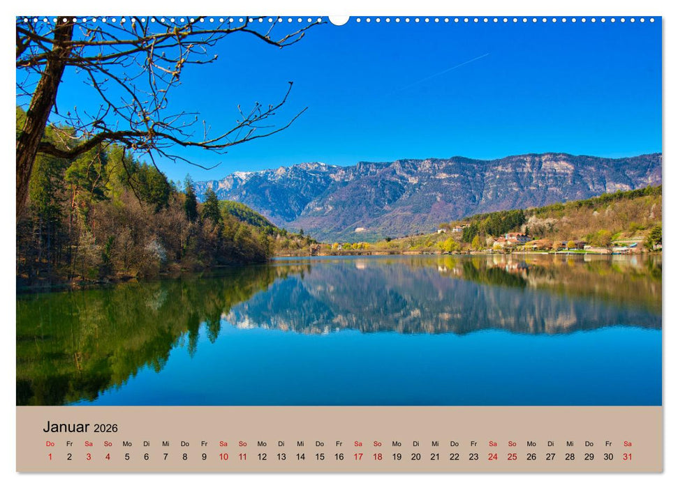Streifzüge durch Südtirol (CALVENDO Premium Wandkalender 2026)