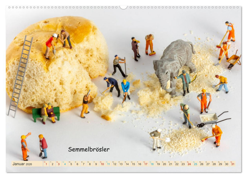 Korkenzieher ... und andere Mini-Welten (CALVENDO Premium Wandkalender 2026)