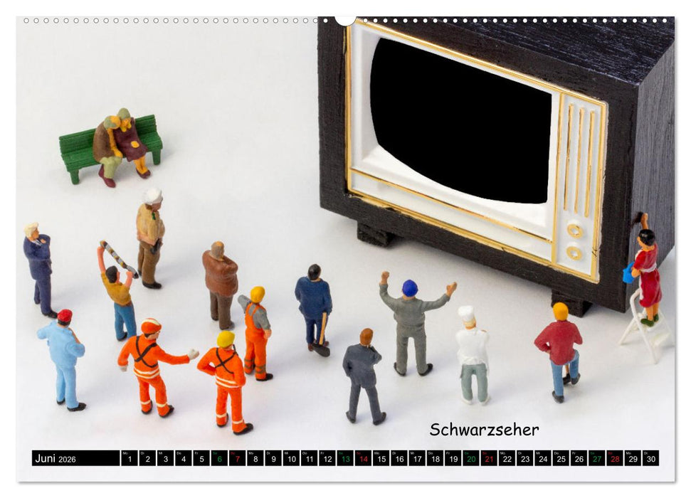 Korkenzieher ... und andere Mini-Welten (CALVENDO Premium Wandkalender 2026)