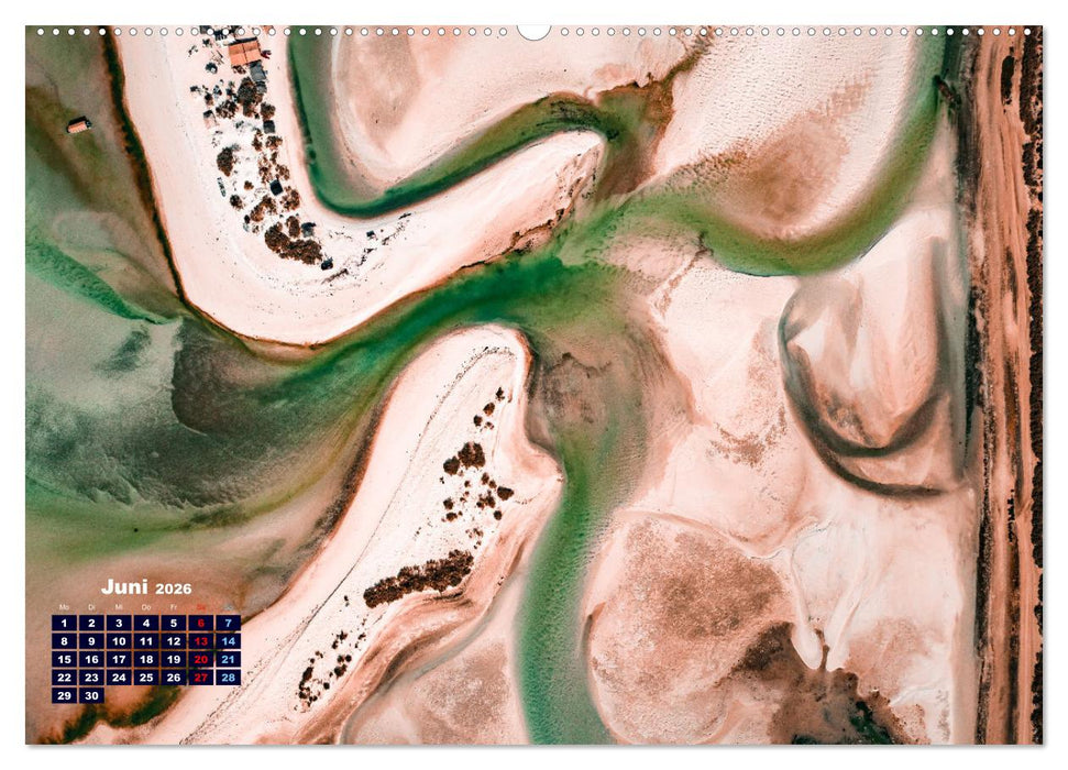 ABOVE - Die Welt von oben in ihrer abstraktesten Form (CALVENDO Premium Wandkalender 2026)