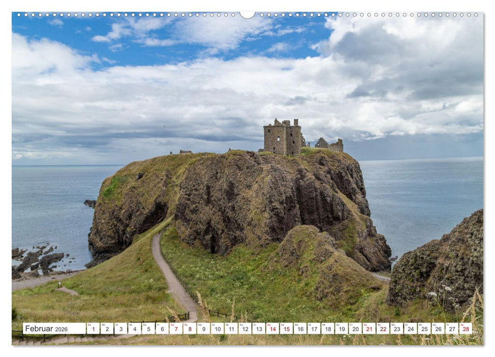 Mystische Landschaften Schottlands (CALVENDO Premium Wandkalender 2026)