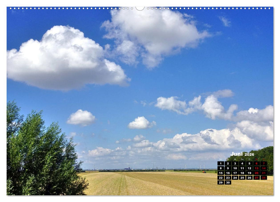 Krummendeich - Dorfidylle an der Elbe (CALVENDO Premium Wandkalender 2026)