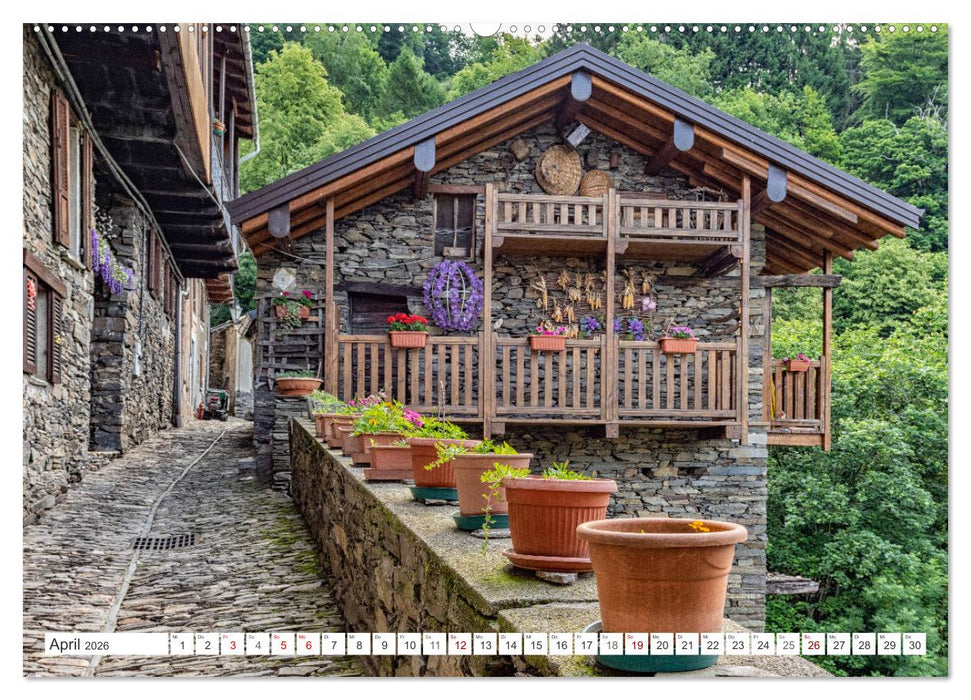 Geheimtipps Norditalien (CALVENDO Premium Wandkalender 2026)