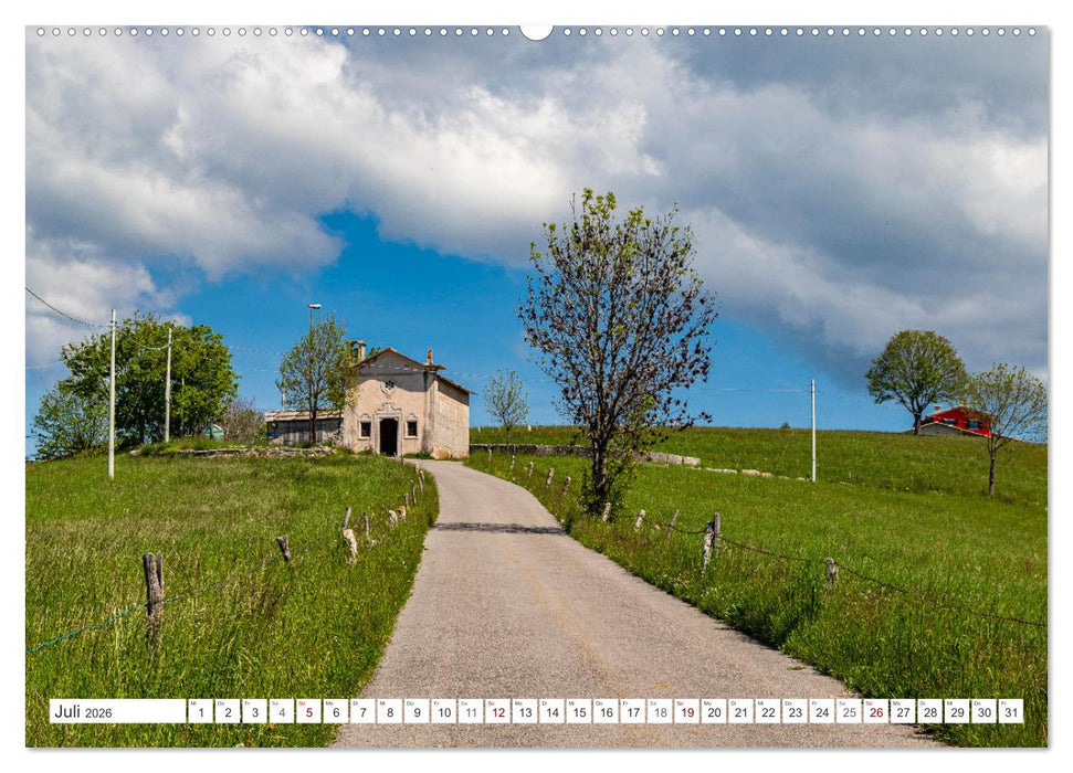 Geheimtipps Norditalien (CALVENDO Premium Wandkalender 2026)