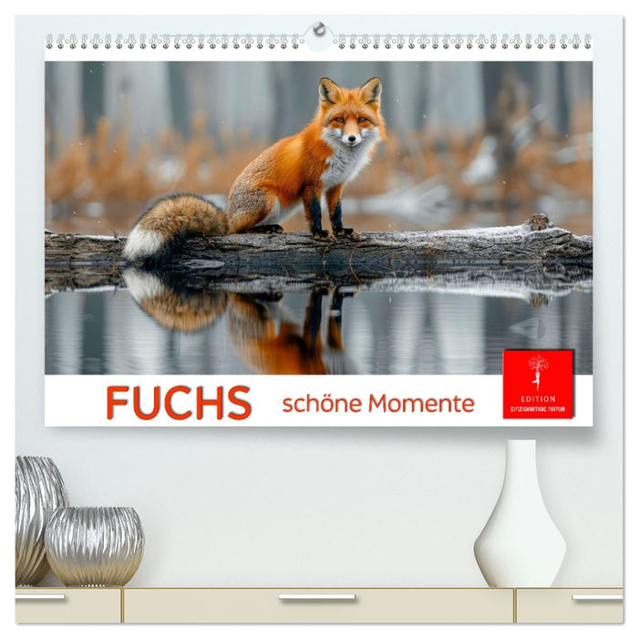 Fuchs - schöne Momente (CALVENDO Premium Wandkalender 2026)