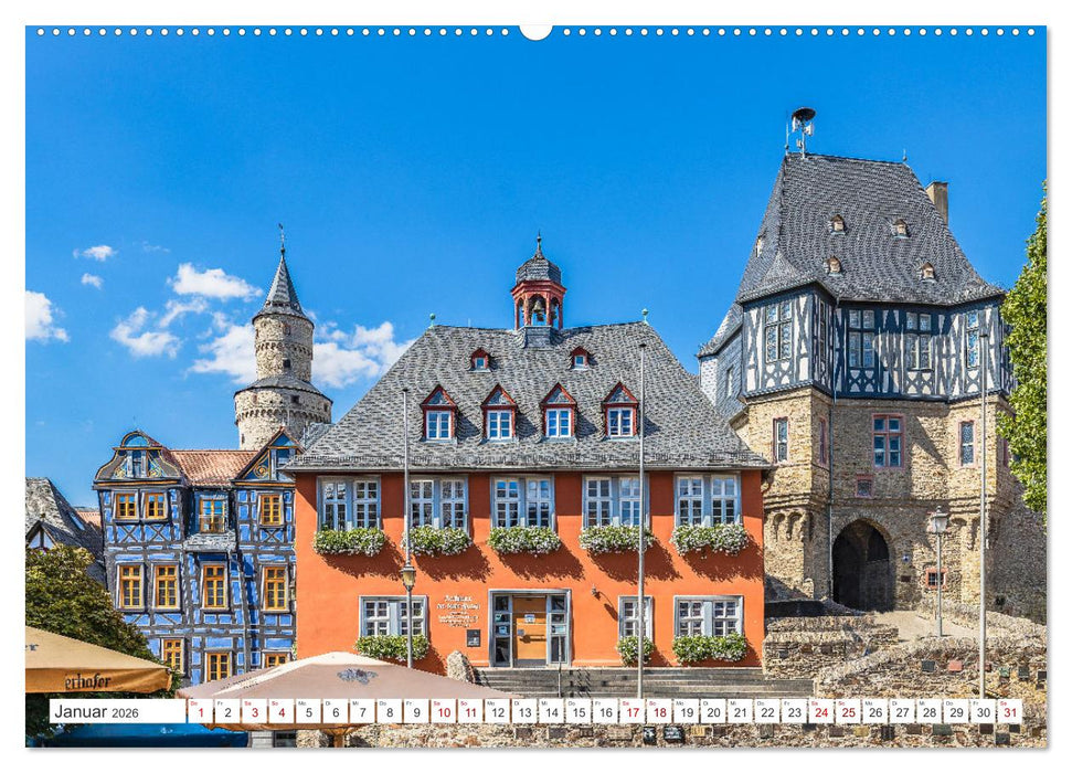Idstein im Taunus - Ehemalige Residenzstadt der Fürsten von Nassau (CALVENDO Premium Wandkalender 2026)