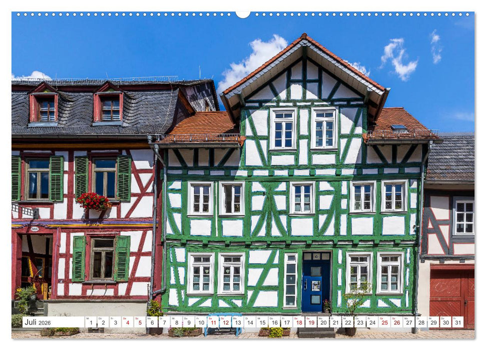 Idstein im Taunus - Ehemalige Residenzstadt der Fürsten von Nassau (CALVENDO Premium Wandkalender 2026)