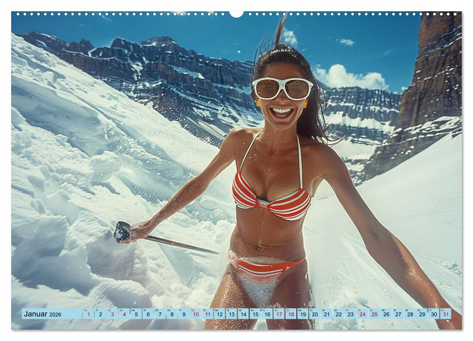 Eisbaden (CALVENDO Premium Wandkalender 2026)