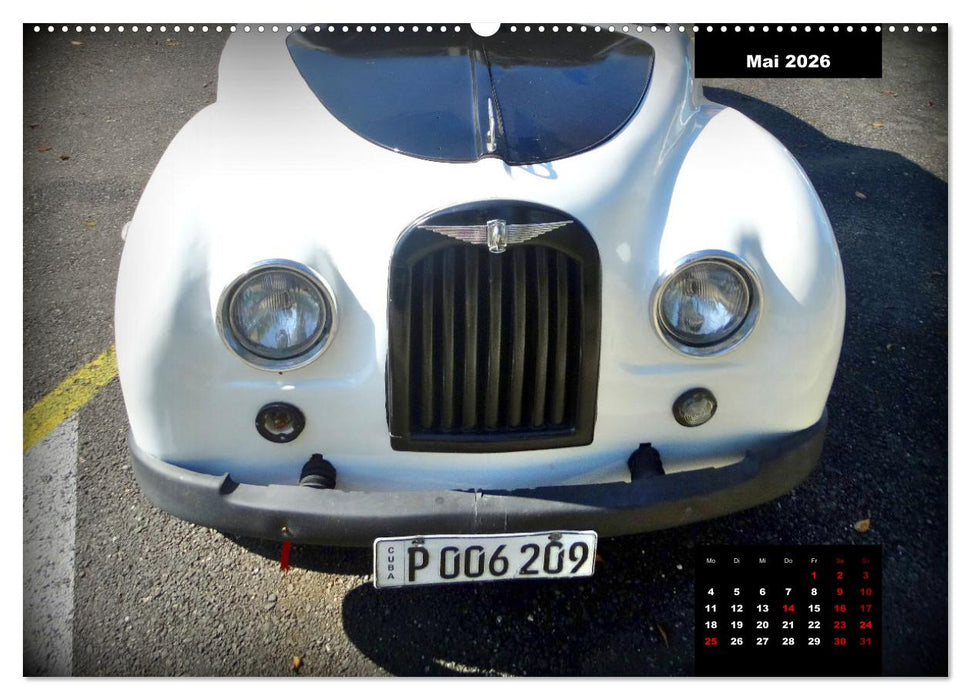 Austin Somerset Coupé - Eine britische Rarität in Kuba (CALVENDO Premium Wandkalender 2026)