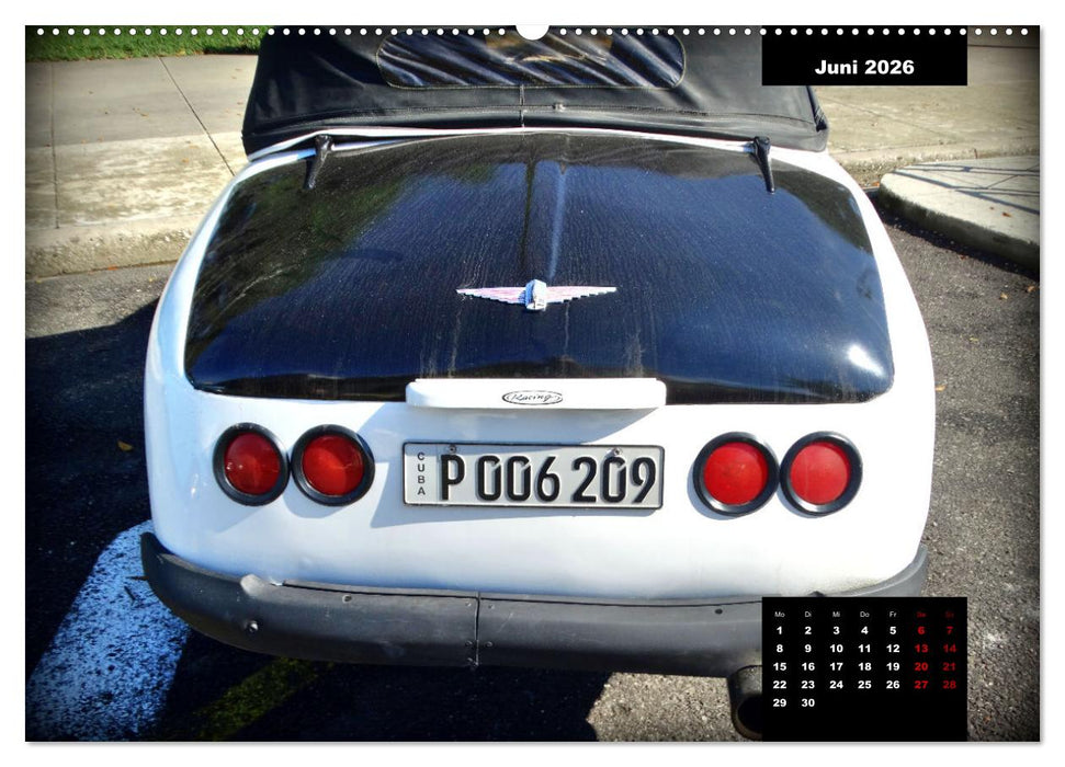 Austin Somerset Coupé - Eine britische Rarität in Kuba (CALVENDO Premium Wandkalender 2026)