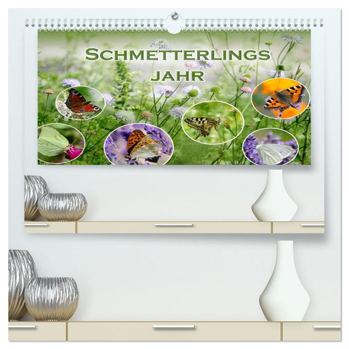 Schmetterlingsjahr (CALVENDO Premium Wandkalender 2026)