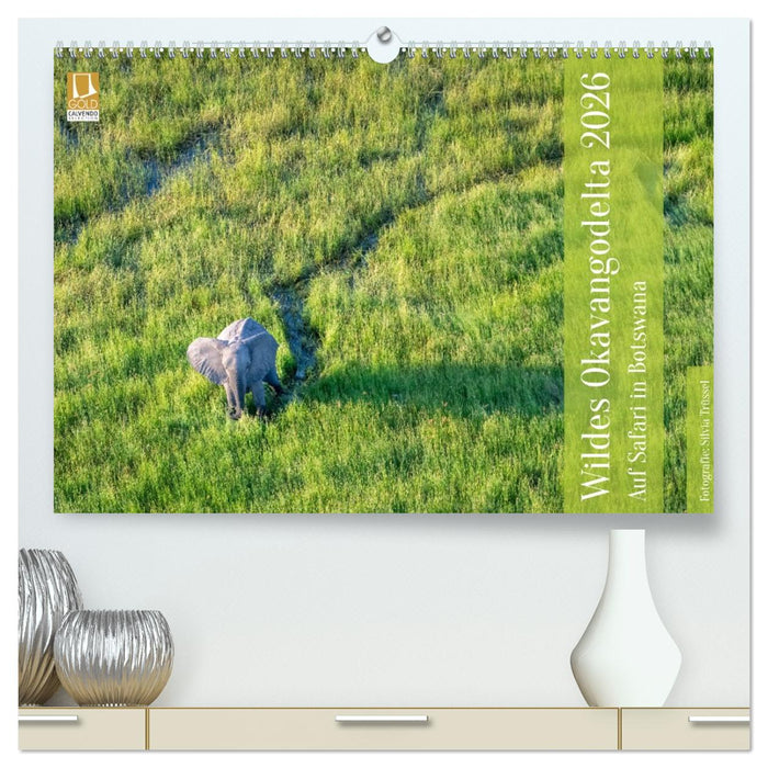 Wildes Okavangodelta (CALVENDO Premium Wandkalender 2026)