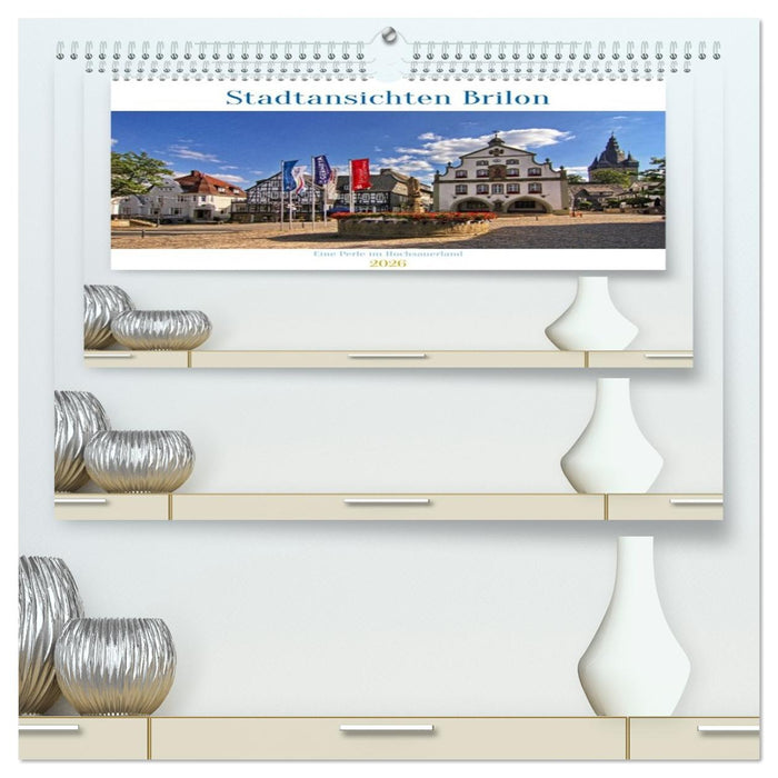 Stadtansichten Brilon (CALVENDO Premium Wandkalender 2026)