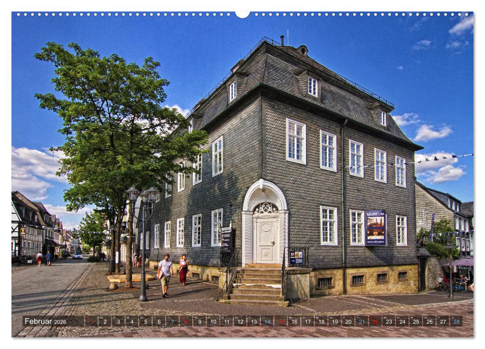 Stadtansichten Brilon (CALVENDO Premium Wandkalender 2026)