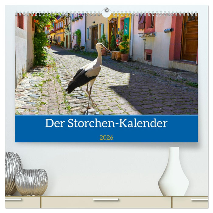 Der Storchenkalender (CALVENDO Premium Wandkalender 2026)