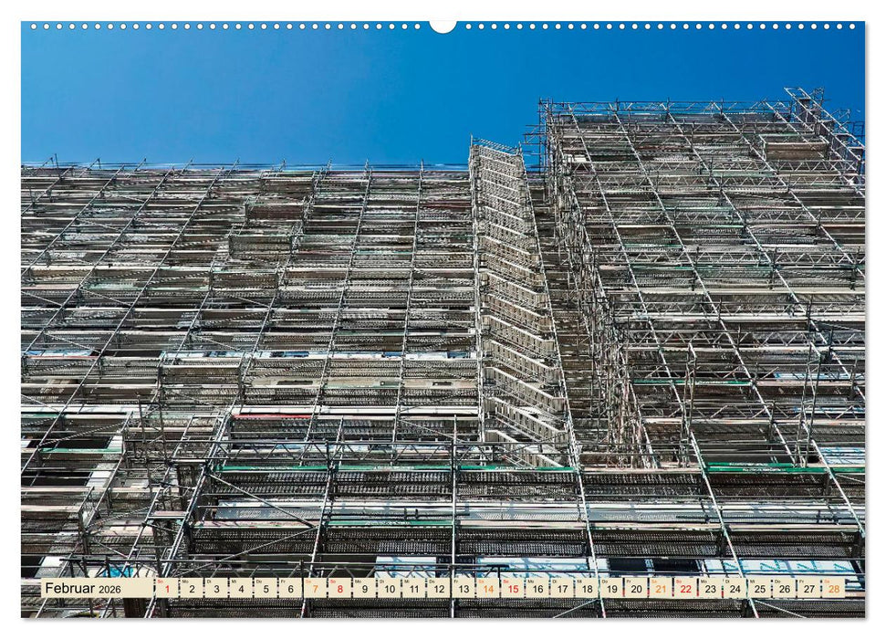Gerüstbau (CALVENDO Premium Wandkalender 2026)