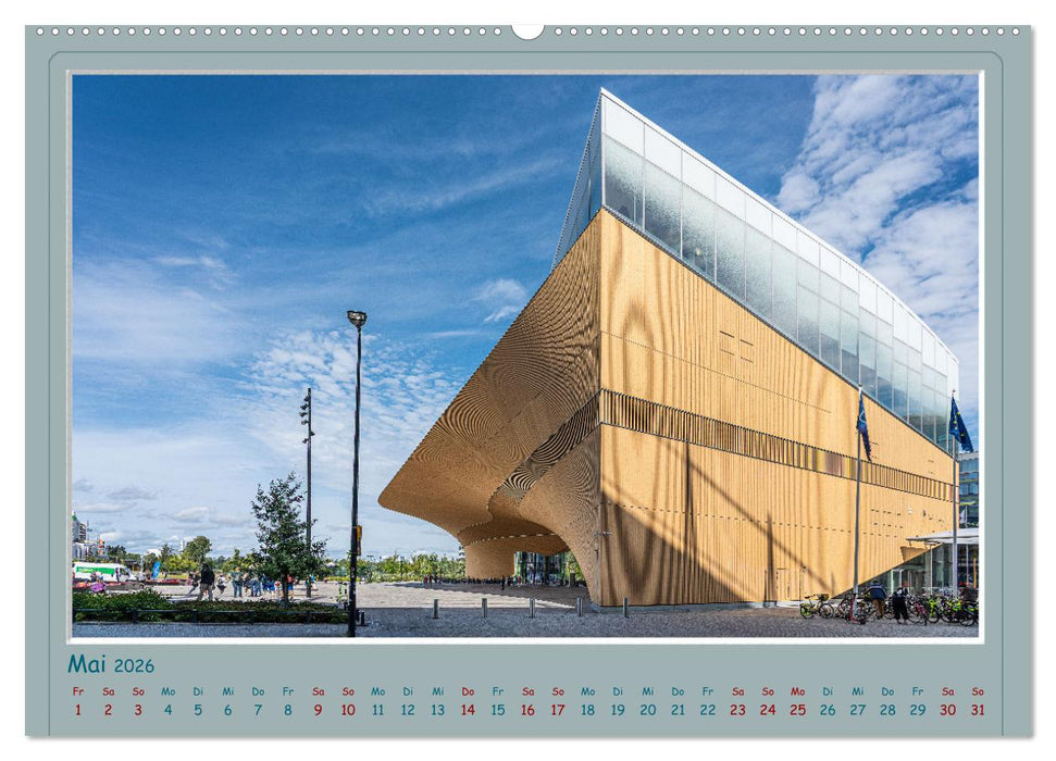 HELSINKI CITY (CALVENDO Premium Wandkalender 2026)