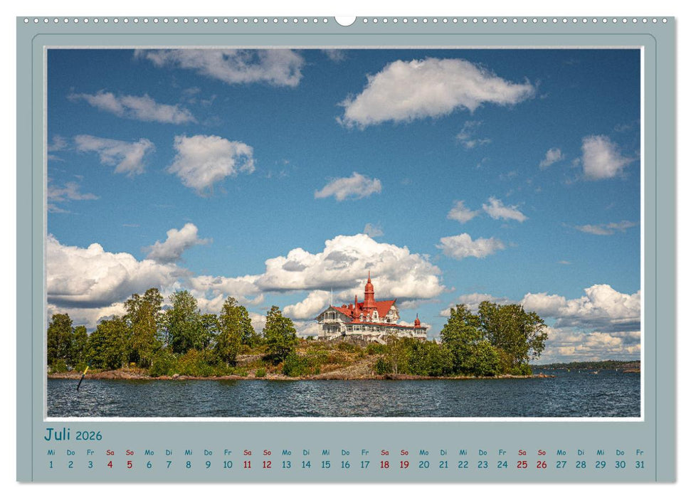HELSINKI CITY (CALVENDO Premium Wandkalender 2026)