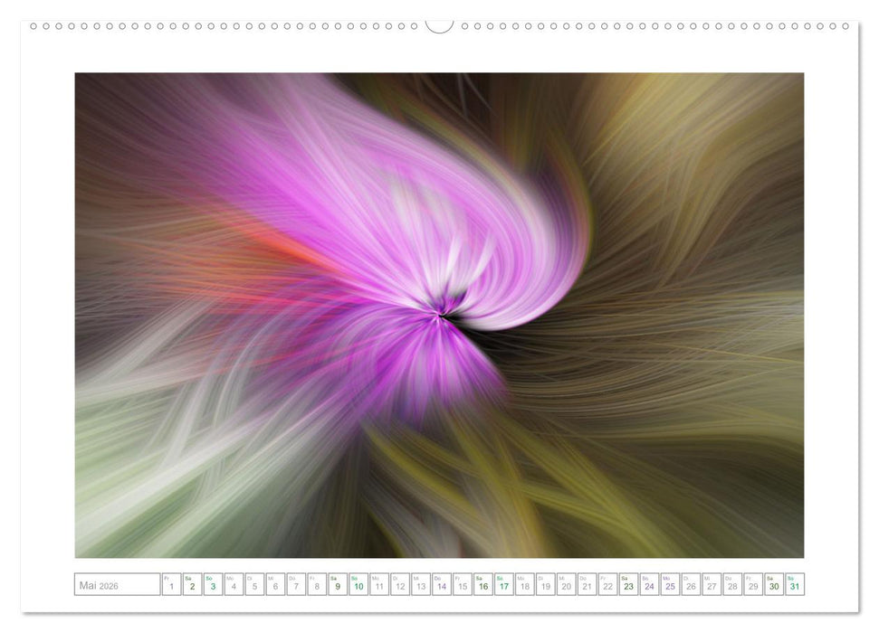 darf es ein wenig Digital Art sein? (CALVENDO Premium Wandkalender 2026)