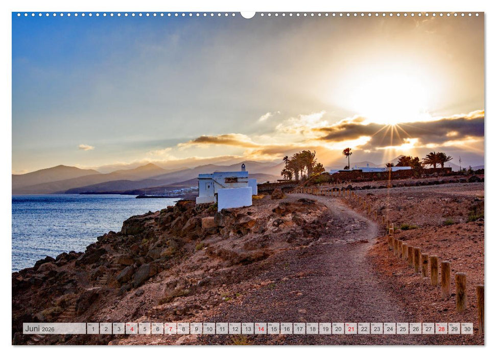 Urlaubsparadies Lanzarote (CALVENDO Premium Wandkalender 2026)