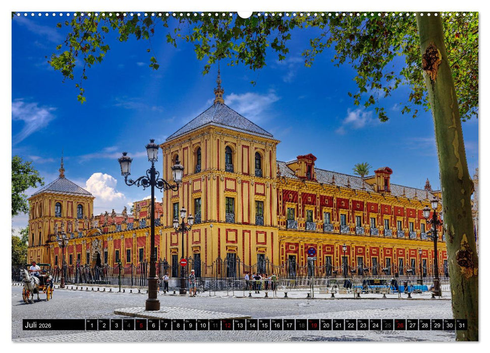 Sevilla, eine der schönsten Städte der Welt (CALVENDO Premium Wandkalender 2026)