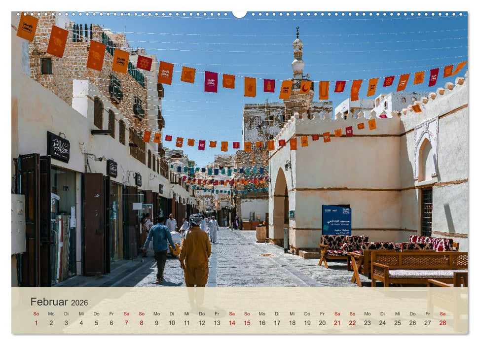 Saudi Arabien - Königreich der Faszinationen (CALVENDO Wandkalender 2026)