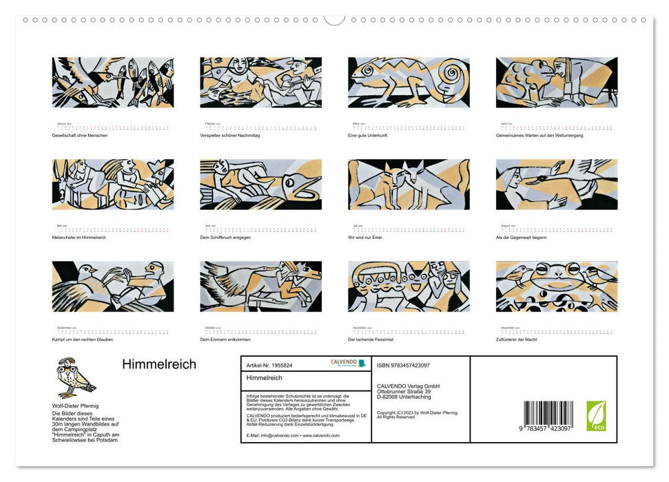 Himmelreich (CALVENDO Premium Wandkalender 2026)