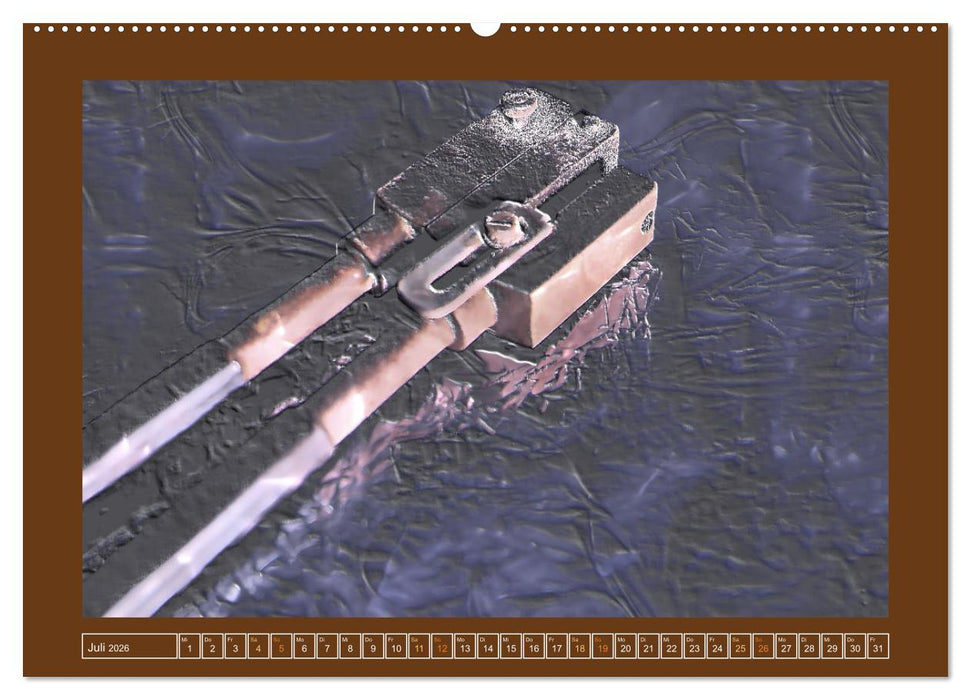 Alt und rostig (CALVENDO Premium Wandkalender 2026)