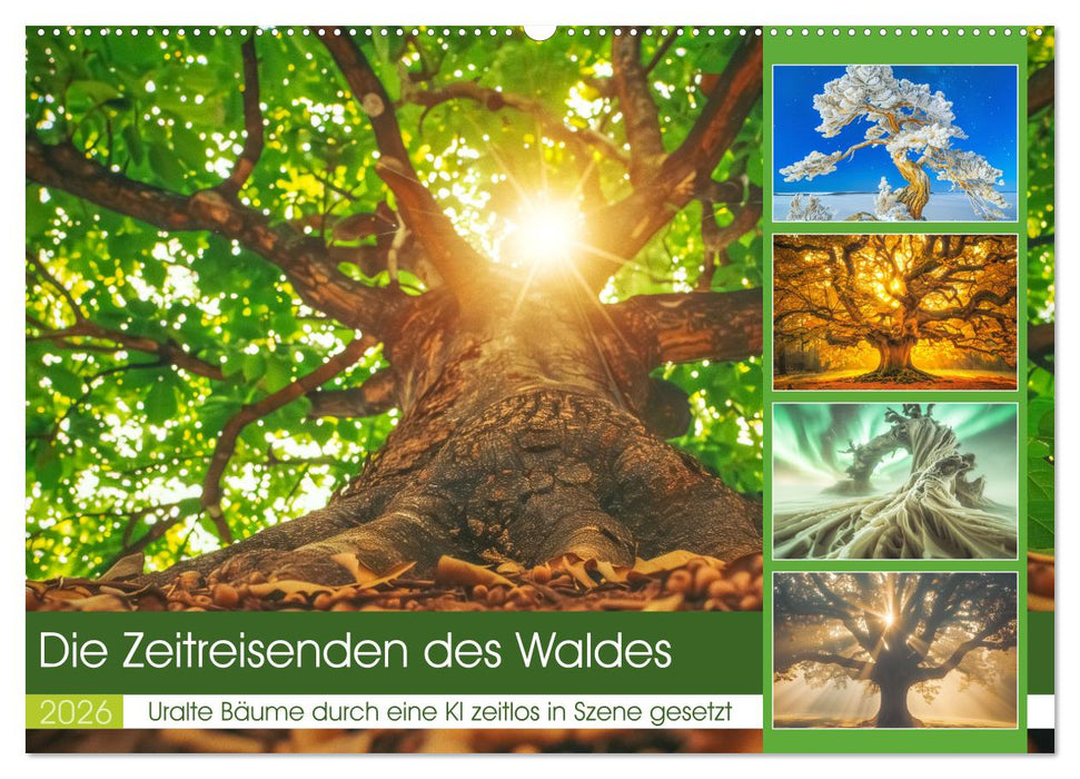 Die Zeitreisenden des Waldes (CALVENDO Wandkalender 2026)