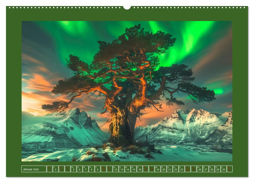 Die Zeitreisenden des Waldes (CALVENDO Wandkalender 2026)