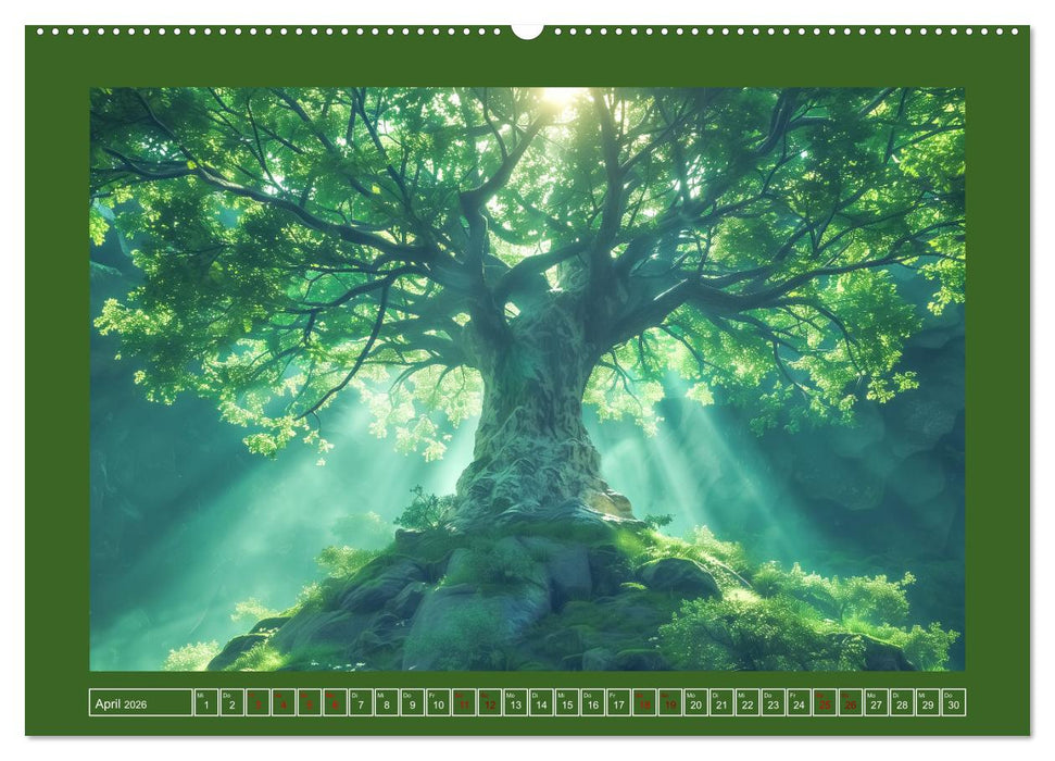 Die Zeitreisenden des Waldes (CALVENDO Wandkalender 2026)