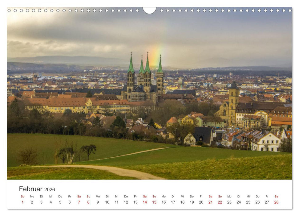 Liebe zu Bamberg (CALVENDO Wandkalender 2026)