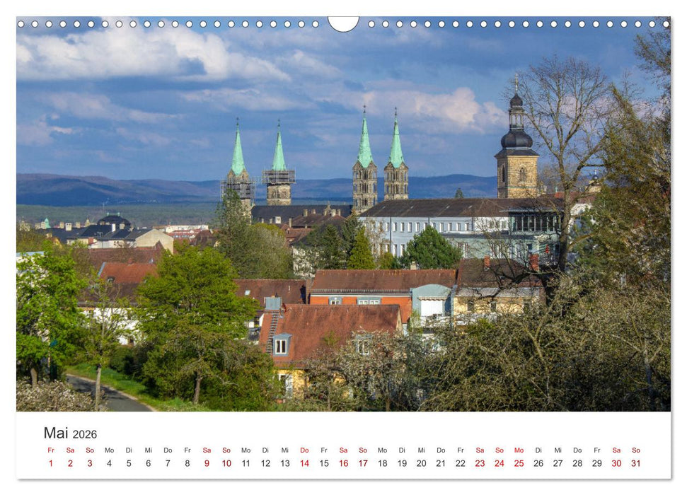 Liebe zu Bamberg (CALVENDO Wandkalender 2026)
