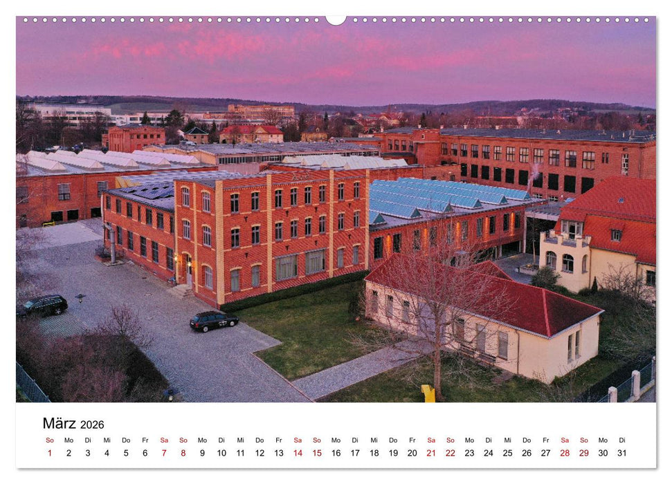 Zwickau - Luftaufnahmen (CALVENDO Premium Wandkalender 2026)