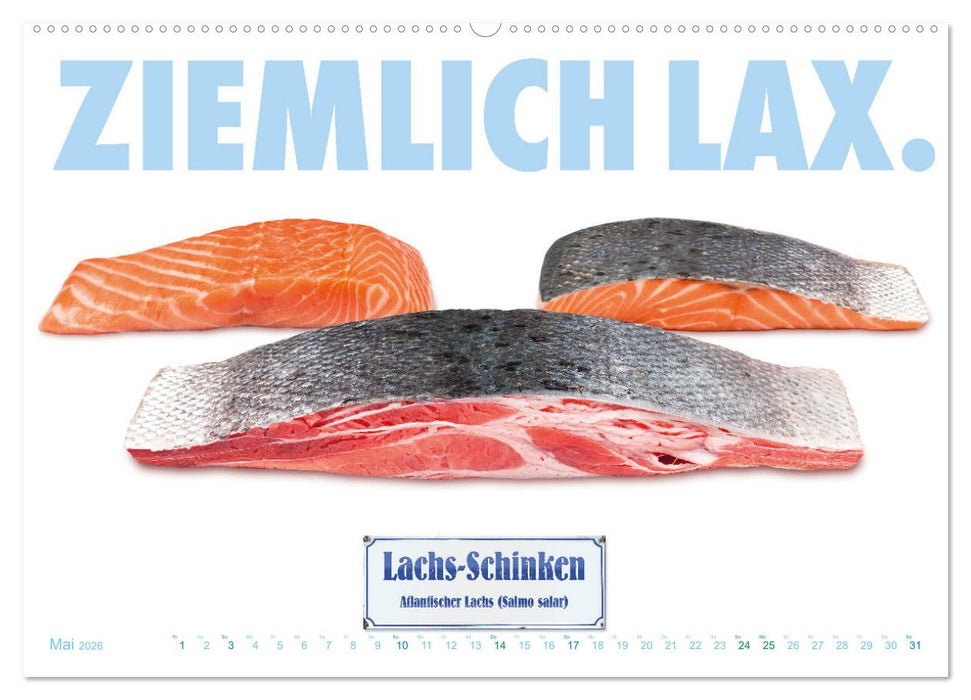 FiSH! · Der ultimative Küchenkalender (CALVENDO Premium Wandkalender 2026)