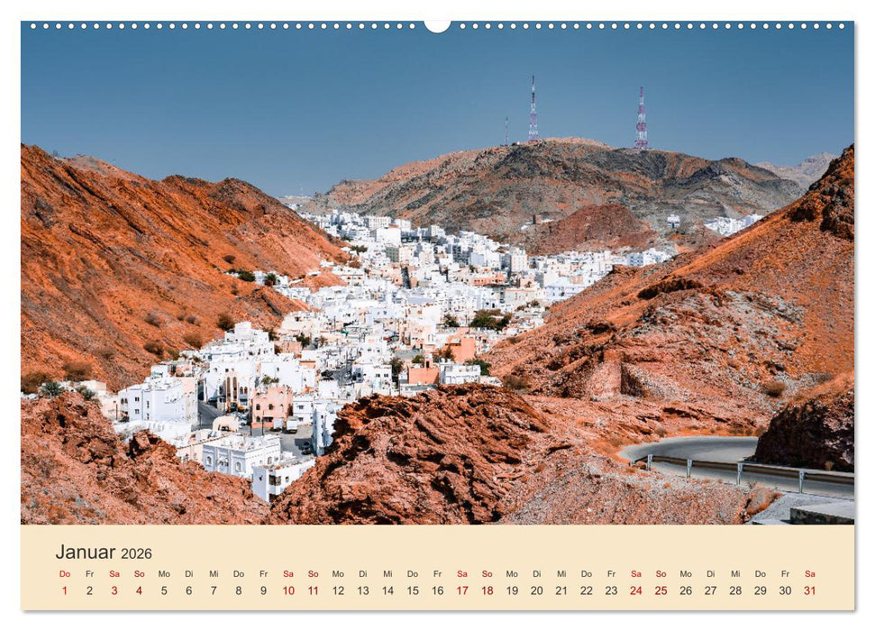 OMAN - Orientperle (CALVENDO Premium Wandkalender 2026)