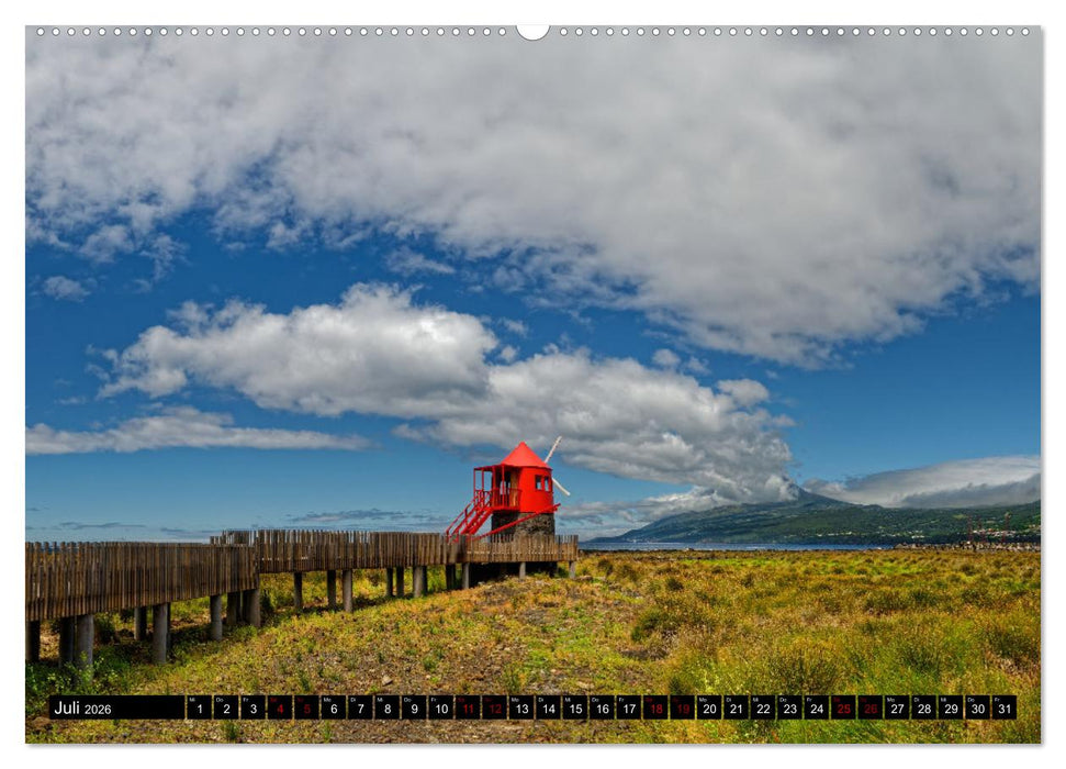 Pico Azoren - Vulkanisch geprägte Trauminsel im Atlantik (CALVENDO Premium Wandkalender 2026)