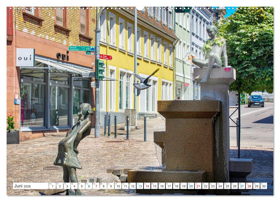 Sankt Ingbert - Charmante Kleinstadt im Saarland (CALVENDO Premium Wandkalender 2026)